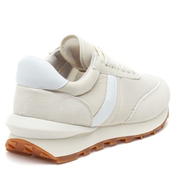 J/Slides Eddie Sneaker White Suede 8 - Picture 4 of 12